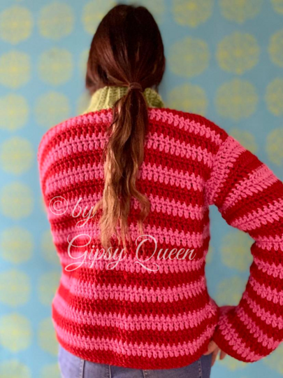 Häkelanleitung Petra Jacke