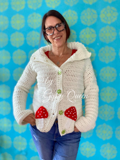 Häkelanleitung Petra Jacke