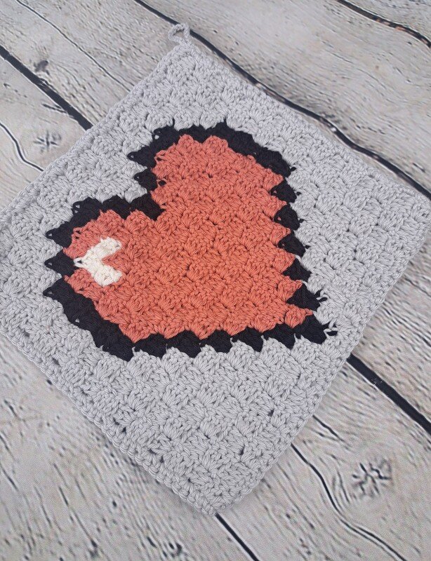 The Heart Potholder worked in C2C - Image 7