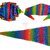 fix gestricktes flaches Tuch „ Leichtgewicht “ Regenbogengarn Anleitung