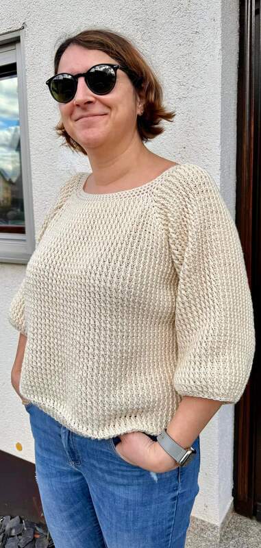 Häkelanleitung Pullover Cord - Bild 3