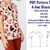 A-line Blouse Pattern PDF Sewing Patterns Tops Sewing Patterns Top Pattern