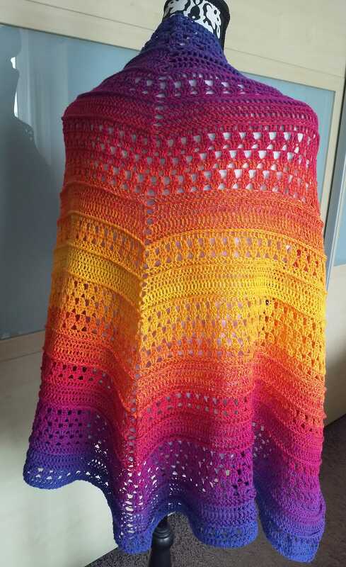 Crochet pattern wrap Versatile - Image 4