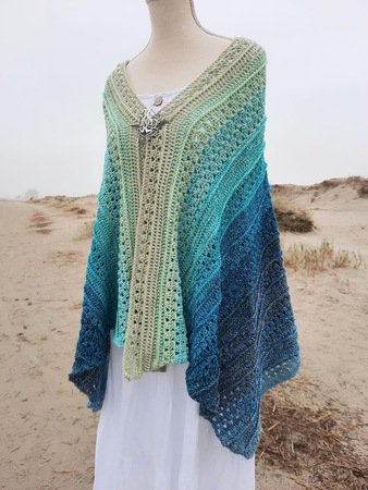 Crochet pattern wrap Versatile
