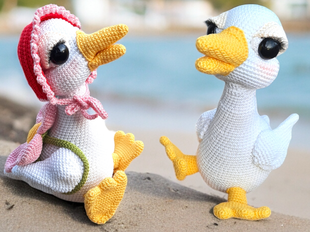 Häkelanleitung Gans Hilde