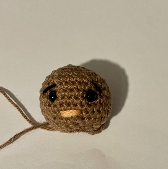 Süßes Osterhäschen mit Ei