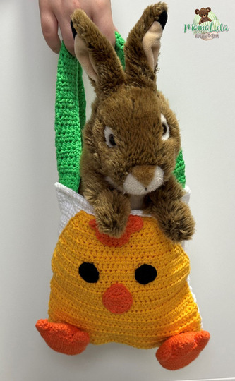 Ostertasche Küken - Häkelanleitung