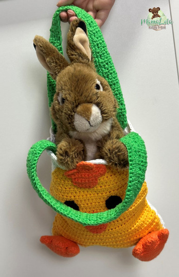 Ostertasche Küken - Häkelanleitung