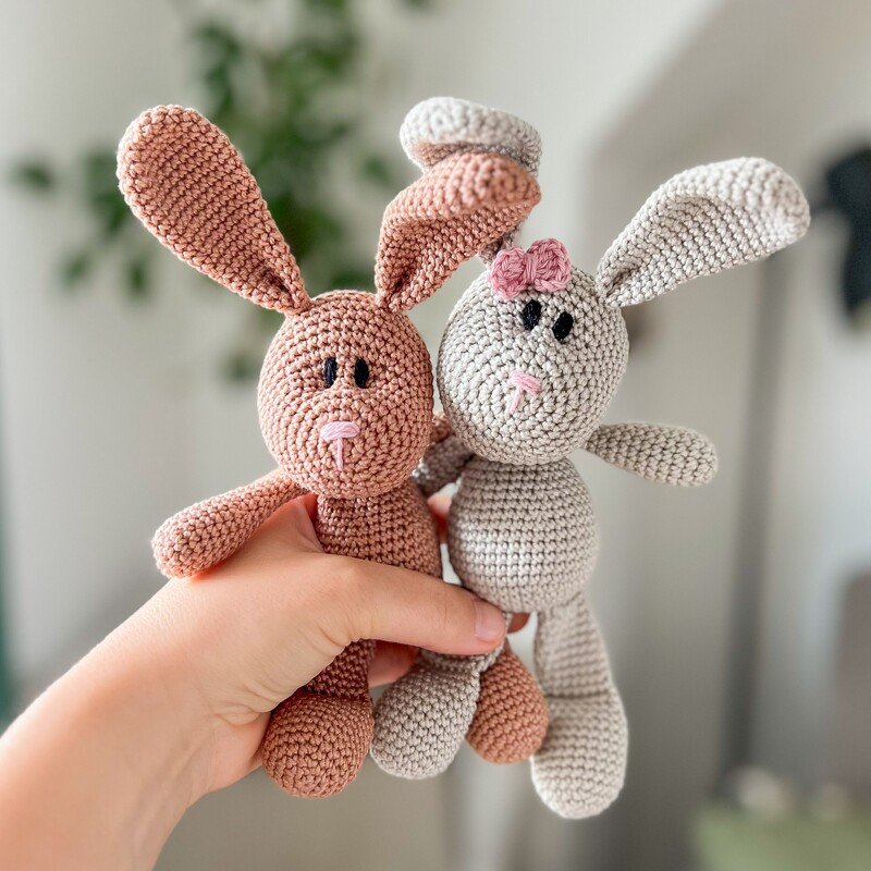English Crochet Pattern Bunny - Image 3