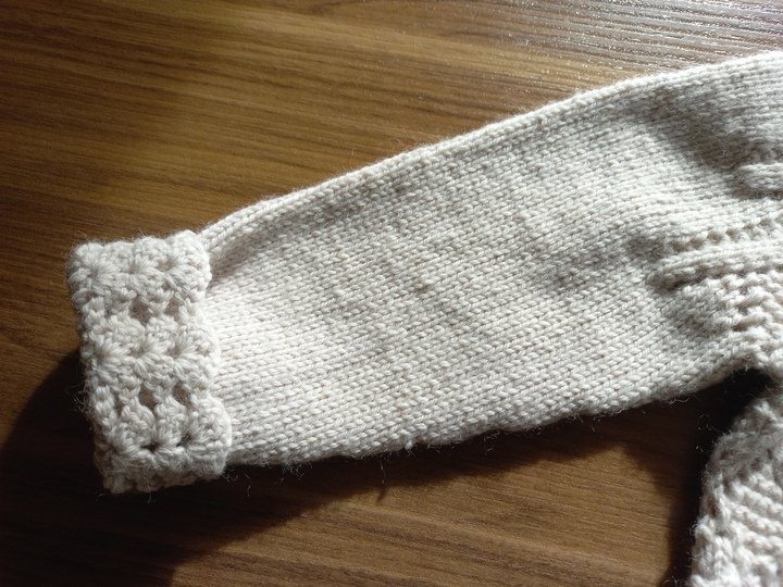 Strickanleitung Mädchenjacke in 7 Größen, 62-140, mit wunderschönem Raglan