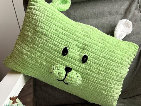 Kuschelkissen Hase - Häkelanleitung