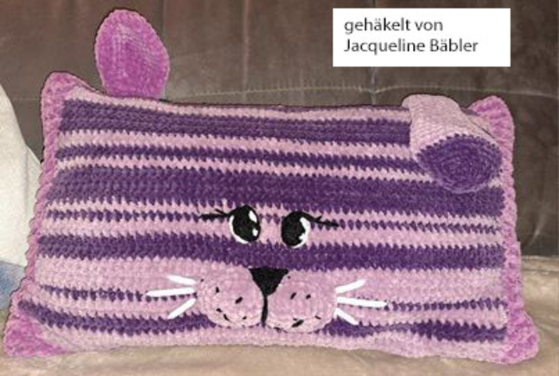 Kuschelkissen Hase - Häkelanleitung