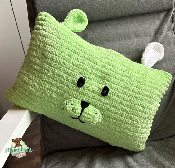 Kuschelkissen Hase - Häkelanleitung