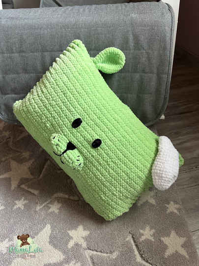 Kuschelkissen Hase - Häkelanleitung