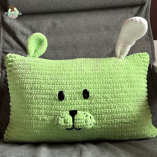 Kuschelkissen Hase - Häkelanleitung