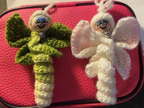 Sorgenwürmchen Glückswürmchen Schmetterling