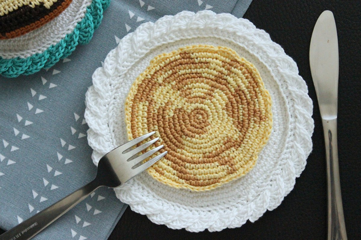 Häkelanleitung "Hübscher Teller" - Bild 2