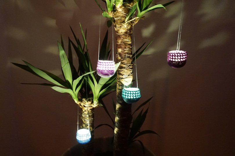 Lichterminis Häkelanleitung