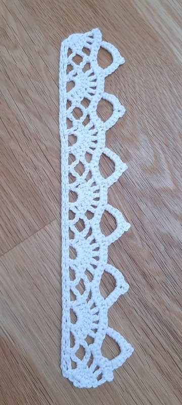 Häkelanleitung Lesezeichen Lacy