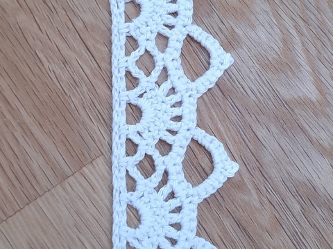 Häkelanleitung Lesezeichen Lacy