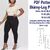 Skinny-Leg Pants Pattern PDF Sewing Patterns Trousers Patterns Women Pants