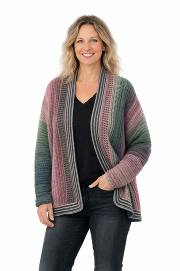 Fledermausjacke Farbenzauber