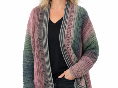 Fledermausjacke Farbenzauber