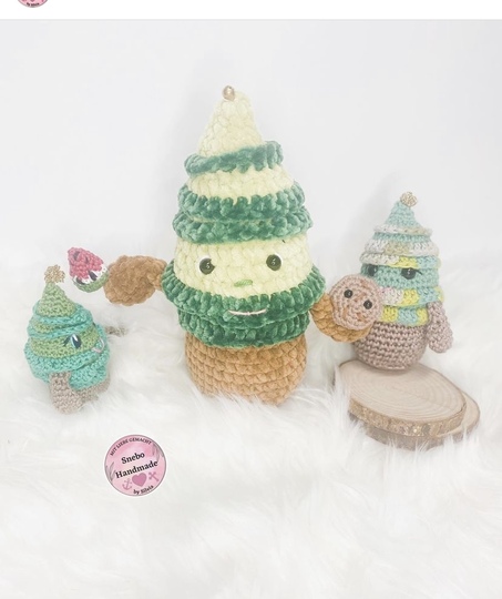 Weihnachtsbaum Tannolino Häkelanleitung DEUTSCH, PDF