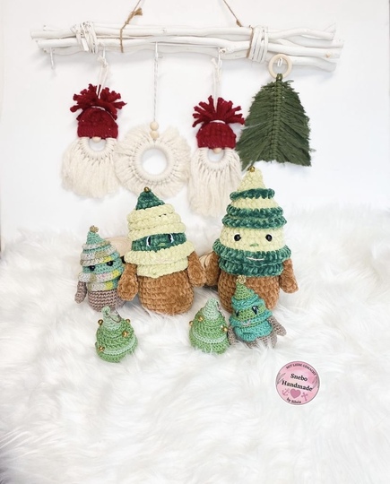 Weihnachtsbaum Tannolino Häkelanleitung DEUTSCH, PDF