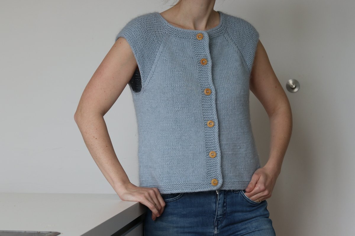 Knitting Pattern | GARDA Vest Maxi - Image 5