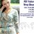 Wrap Blouse Sewing Pattern PDF Sewing Patterns Womens Tops Patterns PDF