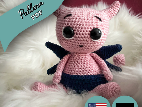 Häkelanleitung - Kleiner Teufel - PDF