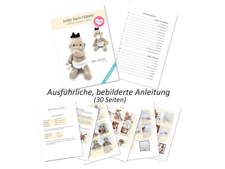Häkelanleitung Baby "Winnie" PDF-Download