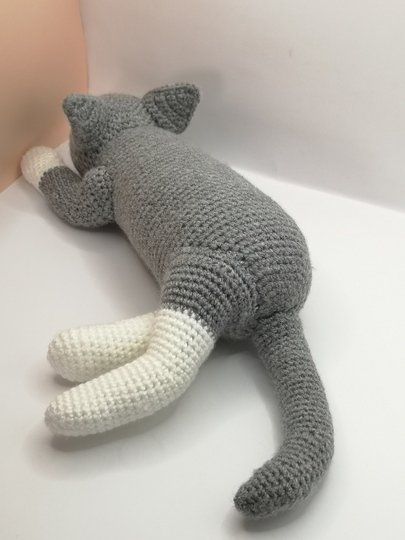 schlafende Katze - Häkelanleitung von NiggyArts