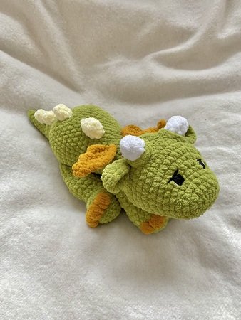 Drache Häkelanleitung. Drache Kuscheltier Häkelanleitung