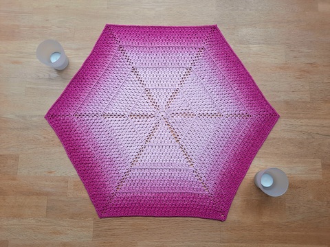 Mitteldecke Tischdecke Häkelanleitung