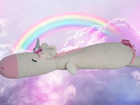 XXL Schlummer Einhorn Luna