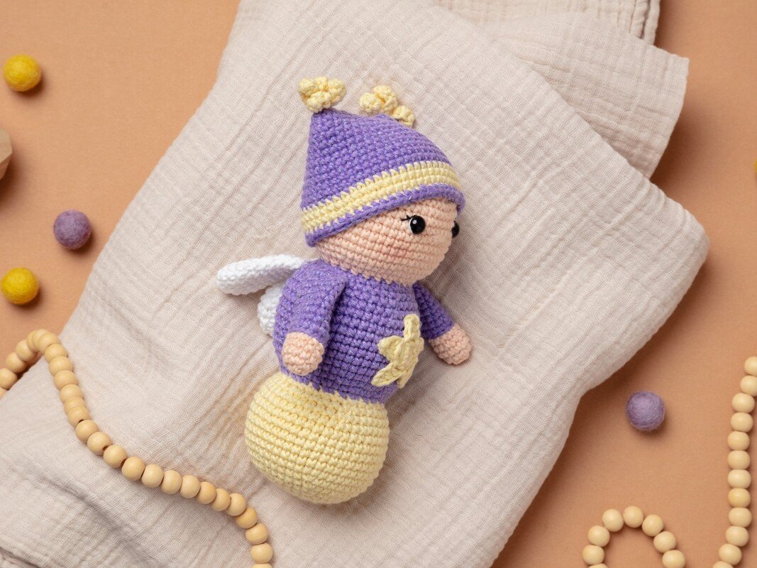 Häkelanleitung Glühwürmchen Greta