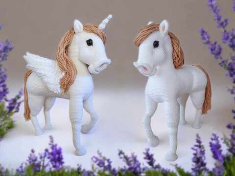 Häkelanleitung Pferd