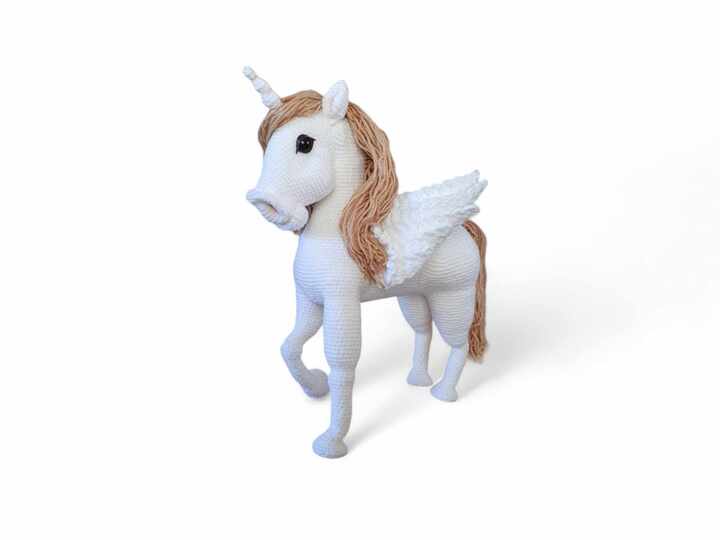 Crochet pattern Horse Unicorn Pegasus Alicorn