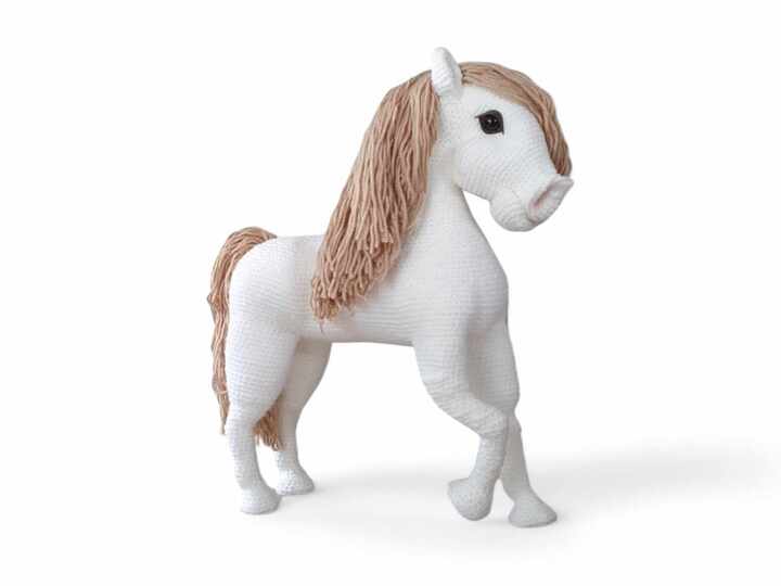 Crochet pattern Horse Unicorn Pegasus Alicorn