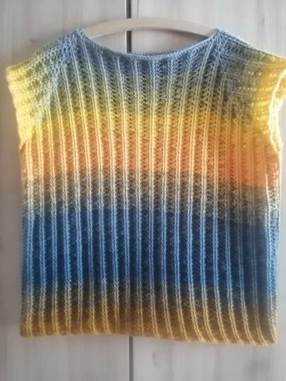 Häkelanleitung Shirt Easy Relax