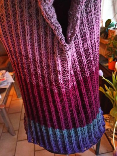 Häkelanleitung Shirt Easy Relax