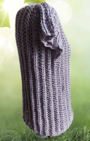 Häkelanleitung Shirt Easy Relax