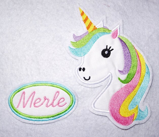 Stickdatei - ovale Buttons Rahmen mit doppeltem Rand in 14 Größen