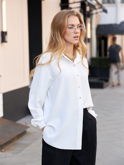 Classic Shirt Sewing Pattern PDF Sewing Patterns Women Clothes Patterns PDF