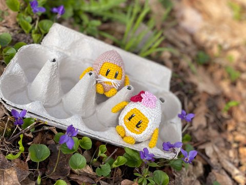 Ach du dickes Ei Häkelanleitung