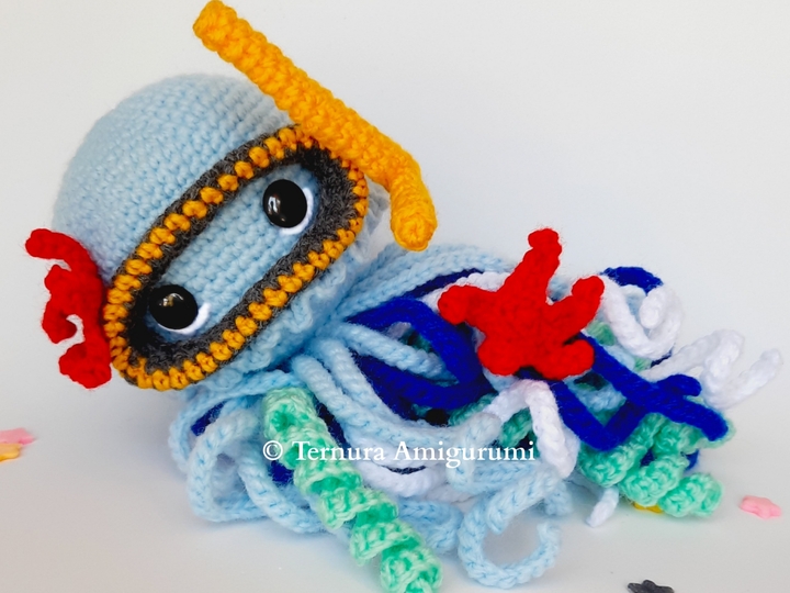 E-Book über Meerestiere Häkelanleitung