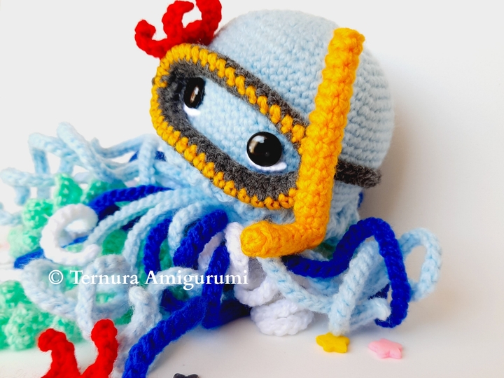 E-Book über Meerestiere Häkelanleitung