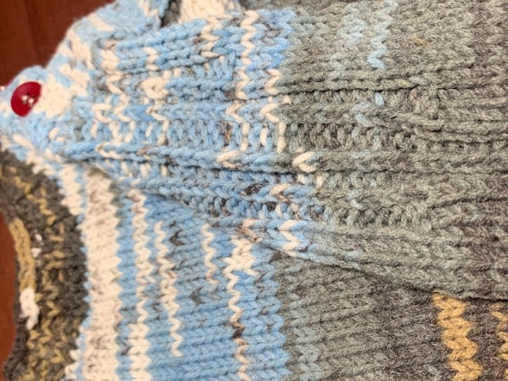 Anleitung für den Babypullover "Nordsee junior"